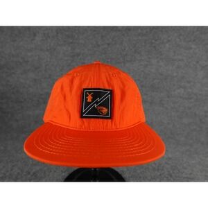 Dutch Bros Coffee Orange Snapback Baseball Cap‎ Embroidered Logo